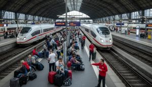 Almanya'da Tren Seferleri Telsiz Arızasıyla Durduruldu