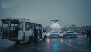 13 yaşındaki çocuk ve arkadaşı, bagajdan girip çaldıkları minibüsle 84 kilometrelik İstanbul turu attı