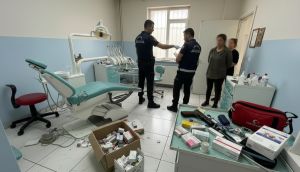Gaziantep'te Ruhsatsız Diş Kliniğinde Sahte Doktor Yakalandı!