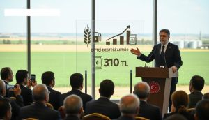 Bakan Yumaklı açıkladı: Çiftçiye dekar başına destek artıyor