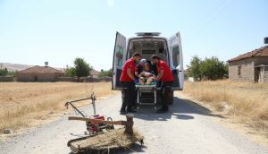Adıyaman'da Korkunç Olay! Ot Biçme Makinesine Kolunu Kaptıran Kadın Yaralandı