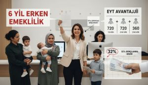 Doğum Borçlanması ile Annelere 6 Yıl Erken Emeklilik