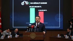Adalet Bakanı Akın Gürlek duyurdu: 104 şüpheli hakkında gözaltı kararı, 193 milyar 367 milyon TL'lik işlem hacmi tespit edildi