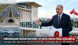 Cumhurbaşkanı Erdoğan'dan Kabine Toplantısı Sonrası Önemli Açıklamalar