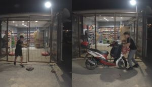 Kuşadası'nda İki Çocuğun Market Hırsızlığı Kameraya Yansıdı