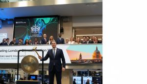 Samed Ağırbaş Londra Borsası'nda İklim İçin Gong Çaldı