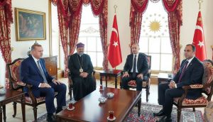 Cumhurbaşkanı Erdoğan, Ermeni Patriği Maşalyan'ı Kabul Etti