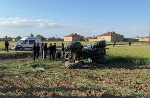 Şanlıurfa'da traktör devrildi: 65 yaşındaki sürücü hayatını kaybetti