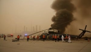 Suudi Arabistan'da Aramco Helikopteri Düştü: 14 Ölü