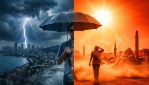Meteoroloji'den Çifte Uyarı: 42 Derece Sıcak ve Şiddetli Sağanak Aynı Anda