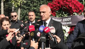 Kadir İnanır İçin Bakan Ersoy'dan Veda Konuşması