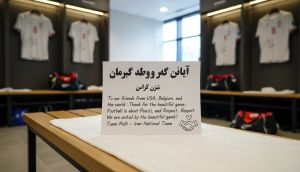 İran Milli Takımı'ndan ABD'ye Barış Mesajı