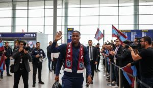 Trabzonspor'un Yeni Transferi Sidny Cabral İstanbul'da!