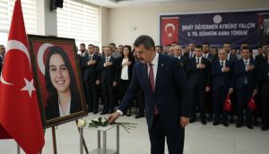 Bakan Tekin, Şehit Öğretmen Aybüke Yalçın'ı 9. Yıl Dönümünde Andı