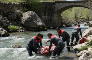 Erzurum'da Barfiks Çekmek İsterken Dereye Düşen Genç Ölü Bulundu