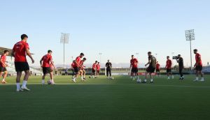 A Milli Futbol Takımı ABD Maçı Hazırlıklarına Devam Etti