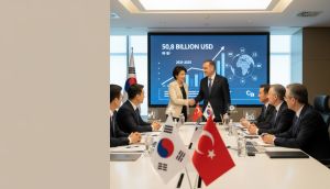 Türkiye ve Güney Kore Ticari İlişkileri Derinleşiyor: Stratejik Alanlarda İşbirliği Artıyor