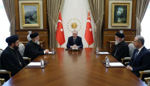 Başkan Erdoğan Süryani Patriği Mor İğnatius II Efrem Kerim’i Kabul Etti