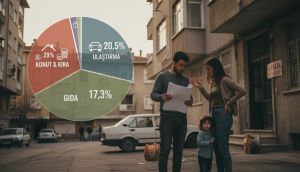TÜİK 2025 Hanehalkı Bütçe Araştırması: En Büyük Harcama Kalemi Konut ve Kira