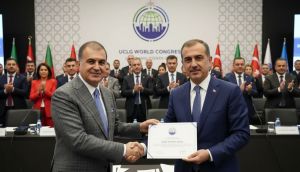 AK Parti Sözcüsü Ömer Çelik’ten Uğur İbrahim Altay’a Tebrik
