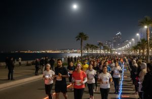 Mersin'de Sahil Yolunda Gece Koşusu: 274 Kişi Yarıştı, Birinciler Belli Oldu