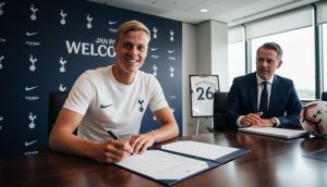 Jan Paul van Hecke, Tottenham'a Resmen İmza Attı!