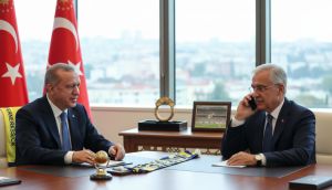 Cumhurbaşkanı Erdoğan, Fenerbahçe Başkanı Seçilen Aziz Yıldırım'ı Tebrik Etti
