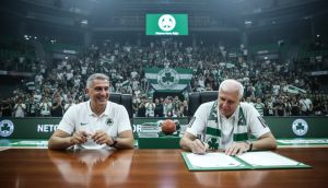 Panathinaikos Zeljko Obradovic İçin İmza Töreni Düzenledi