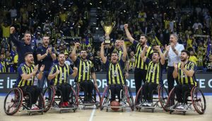 Fenerbahçe Tekerlekli Sandalye Basketbol Takımı Süper Lig Şampiyonu Oldu