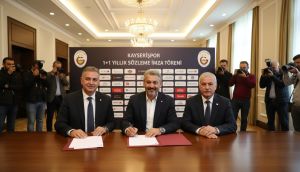 Kayserispor, Atila Gerin ile 1+1 Yıllık Sözleşme İmzaladı