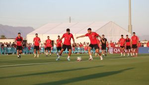 A Milli Futbol Takımı Arizona'da Taraftara Açık İlk Antrenmanını Yaptı