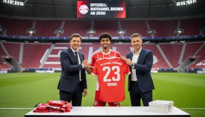 Bayern Münih, Nathaniel Brown Transferinde Anlaştı