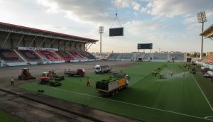 Çorum FK Stadyumunda Süper Lig Hazırlıkları