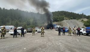 Bolu'da Maden Ocağında Göçük: İşçi Hayatını Kaybetti, Yangın Kurtarma Çalışmalarını Aksattı