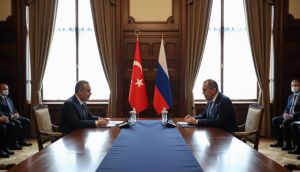 Dışişleri Bakanı Hakan Fidan, Moskova'da Rus Mevkidaşı Sergey Lavrov ile Görüştü