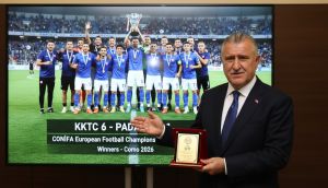 Bakan Bak'tan KKTC'ye CONIFA Şampiyonluğu İçin Tebrik Mesajı