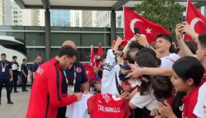 A Milli Futbol Takımı'na San Francisco'da Büyük Destek