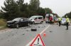 Samsun'un Çarşamba ilçesinde iki otomobil çarpıştı: 3 kişi yaralandı