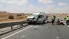 Mardin'de ticari araç bariyerlere çarptı: 1 ölü, 2 yaralı