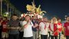 Antalyaspor'un Yeni Yönetimi Taraftarlarla Yürüyüş Gerçekleştirdi