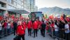 A Milli Futbol Takımı Vancouver'da! Otel Önünde Büyük Karşılama